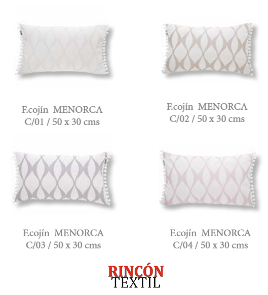 Fundas Cojín Sandeco Menorca