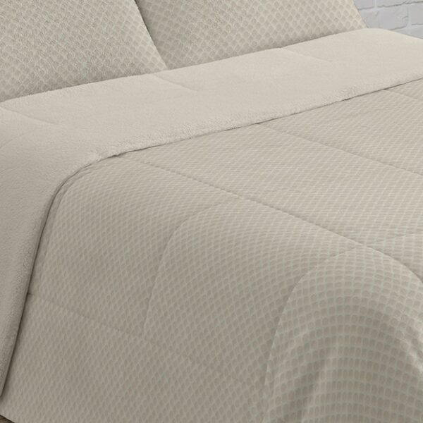 Comforter Sherpa Kubic Beige