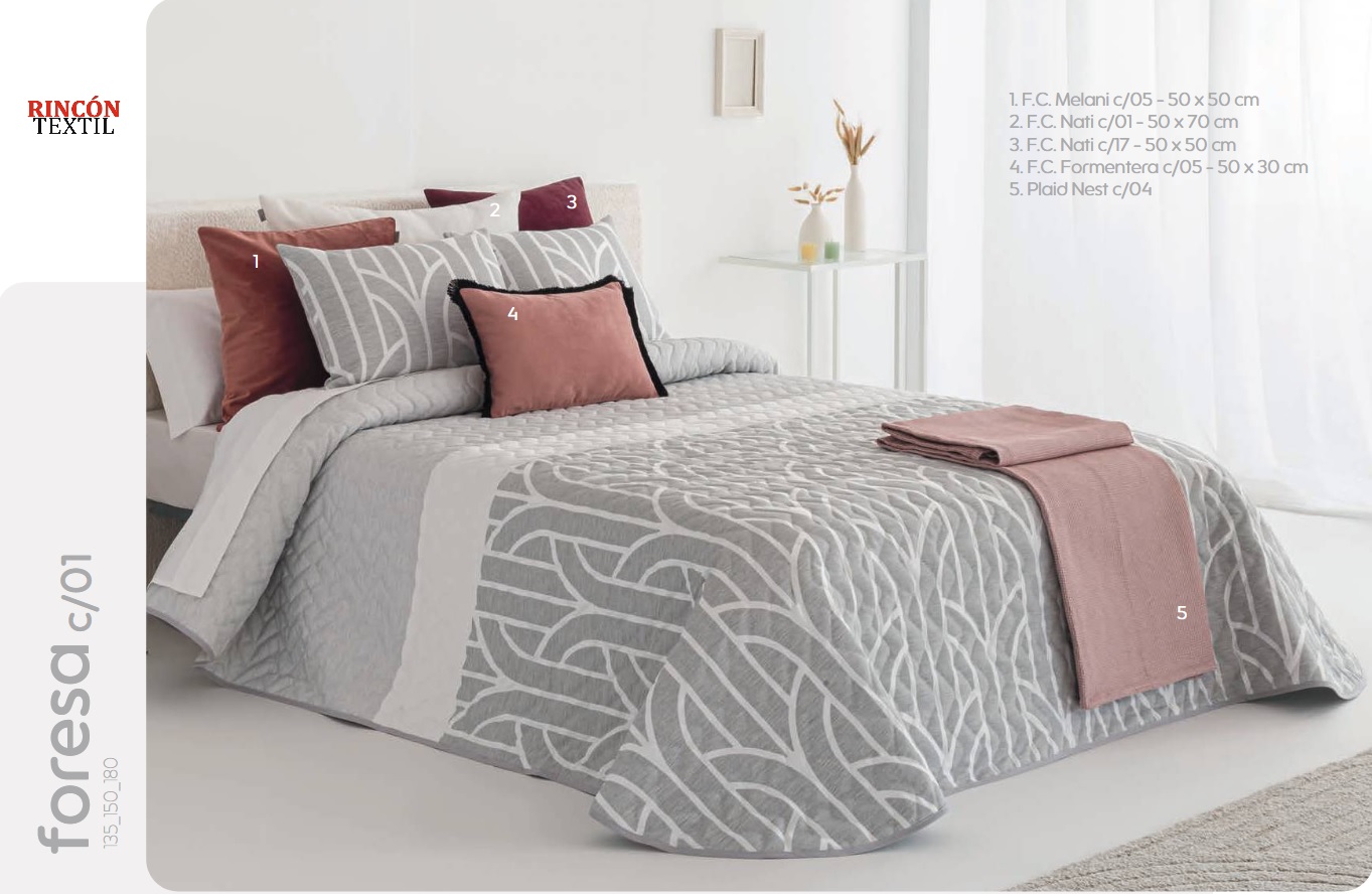 Colcha Bouti Sandeco Foresa Colcha Bouti Sandeco Foresa